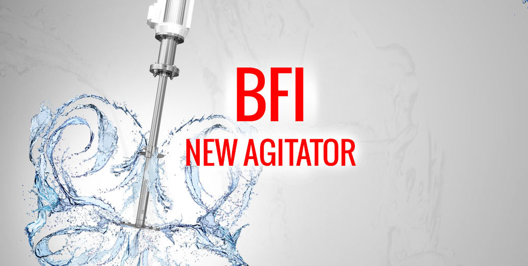 New BFI agitator 